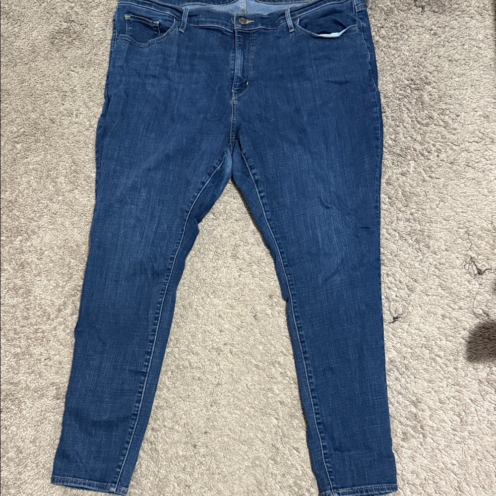 Levi's Classic 711 skinny Indigo Jeans